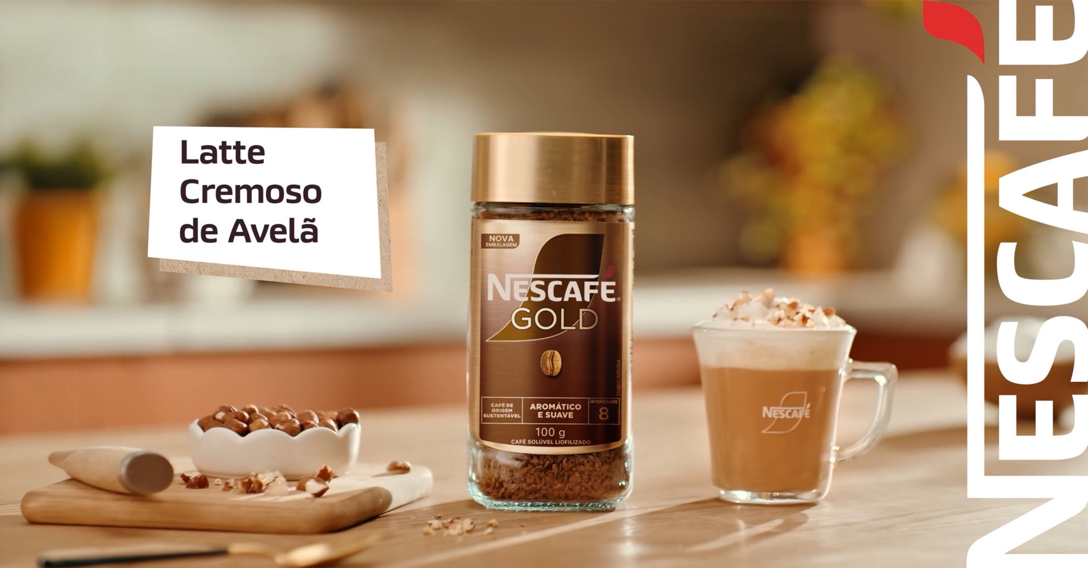 Receita de Latte Cremoso de Avelã | NESCAFÉ® BR